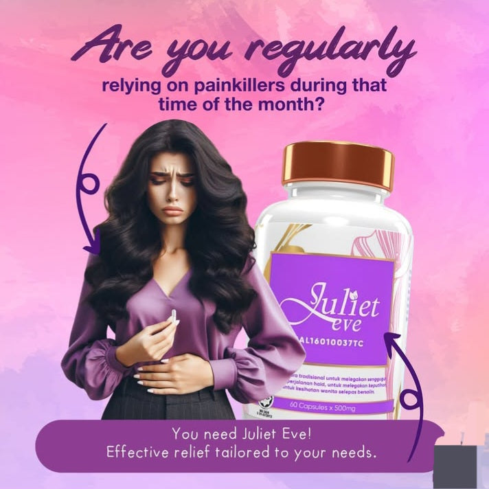 Juliet Eve capsule bottle for hormonal balance and skin glow