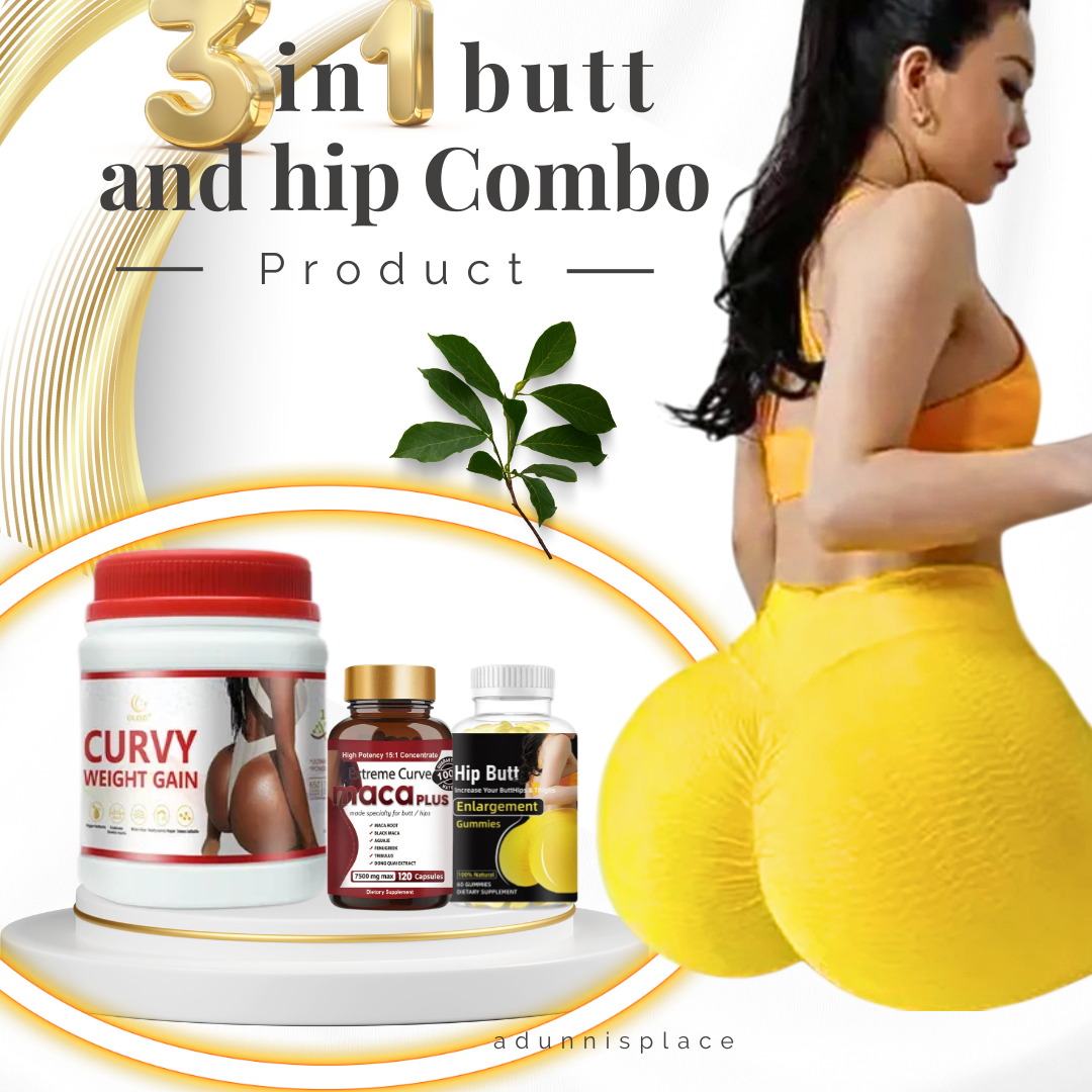 3 in 1 BUTT and HIP enlargement combo