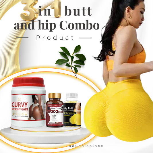 3 in 1 BUTT and HIP enlargement combo