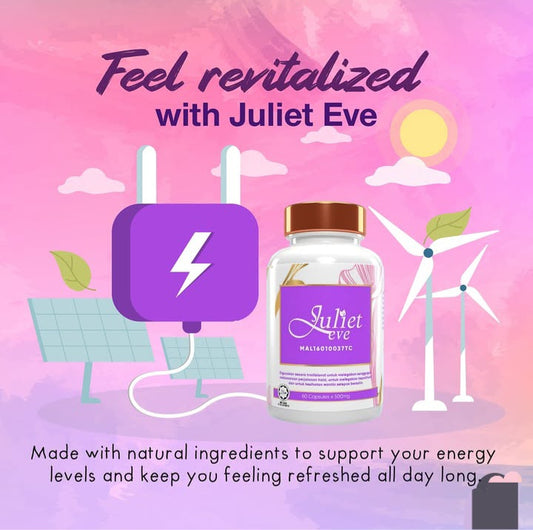 Satin skinz Juliet Eve capsule bottle for hormonal balance and skin glow