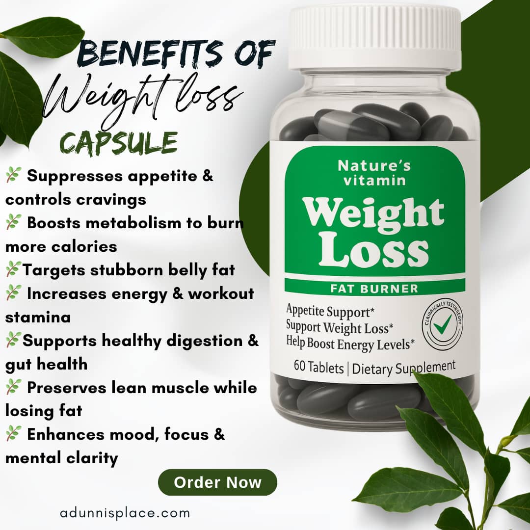 Weight loss capsules for fat burning and fast slimming